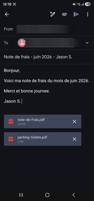Auto-generated email